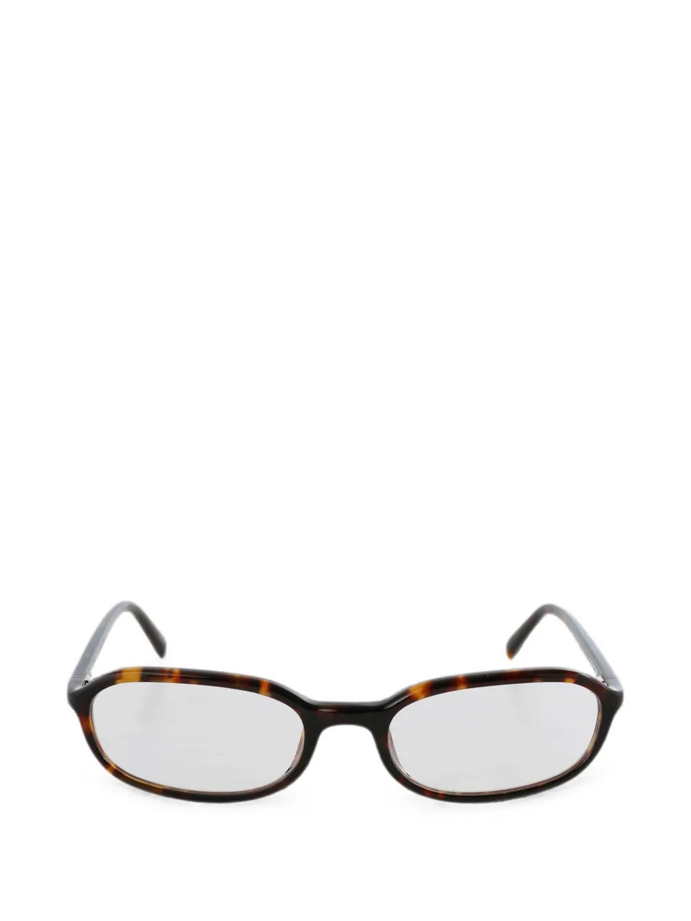 Brown eyewear, front view