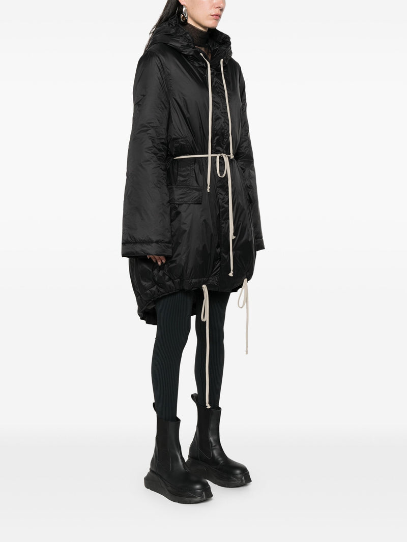 RICK OWENS DRKSHDW - Women Recycled Nylon Fishtail Parka