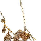 Brown jewelry, front view