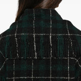 Black jacket worn by a person, showing the jacket fit