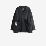 Black jacket, front view
