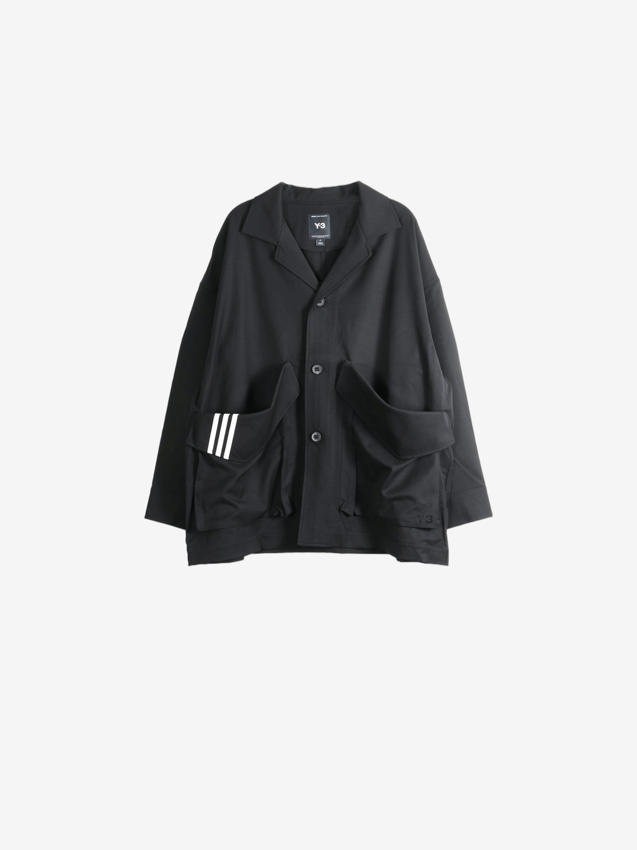 Black jacket, front view