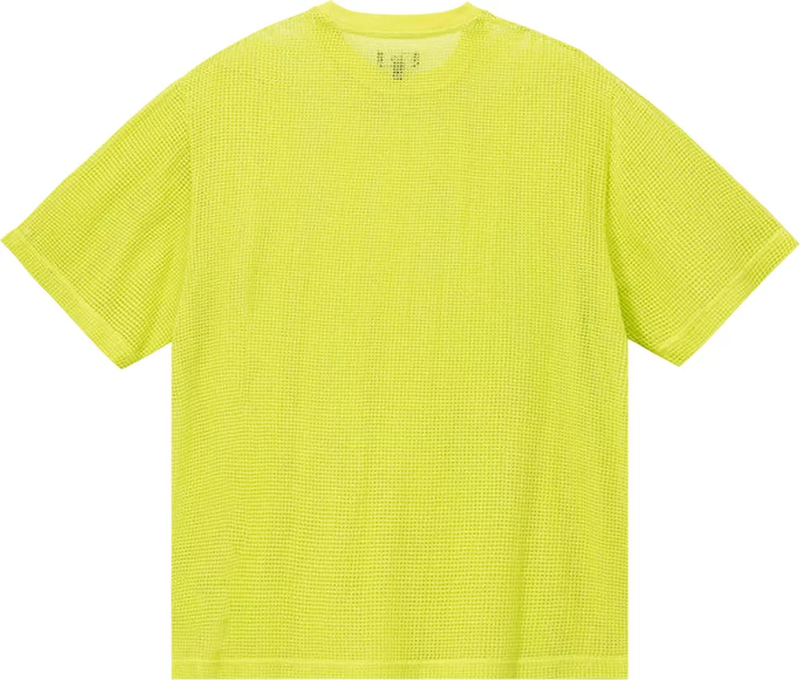 STUSSY - Men Cotton Mesh Short-Sleeve Crew Tee