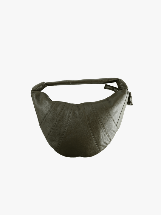 Green bag, front view