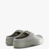 Grey shoes, back view