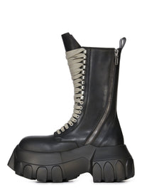 RICK OWENS - Women Army Mega Tractor Boots