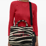MARC JACOBS - Women The Zebra Canvas Medium Tote Bag