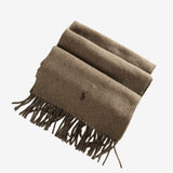 Brown scarves, front view
