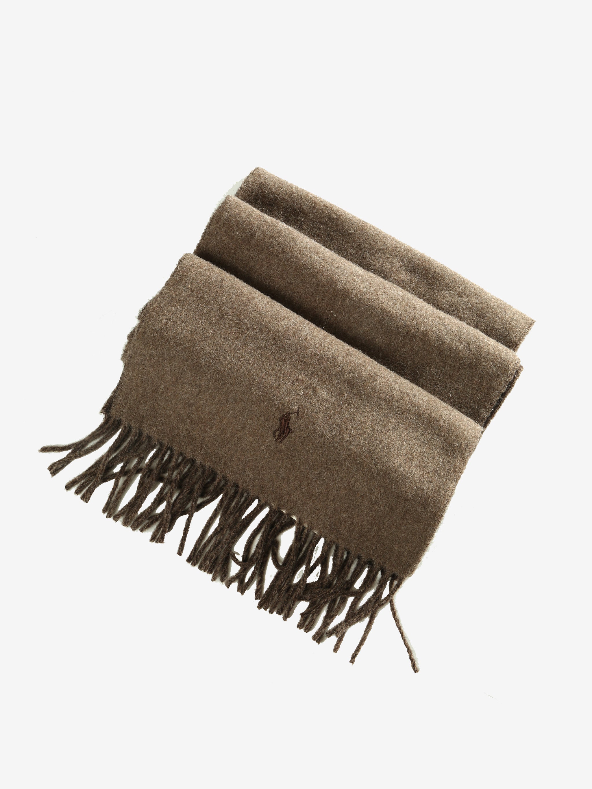 Brown scarves, front view