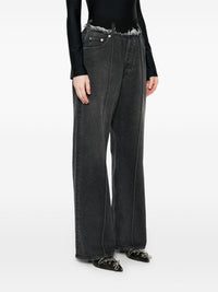 ALAINPAUL - Women Denim Elasticated Pant