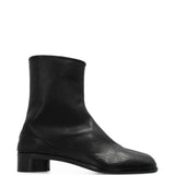 Black boots, side view