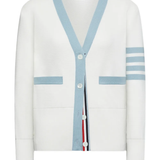 White cardigan,front view