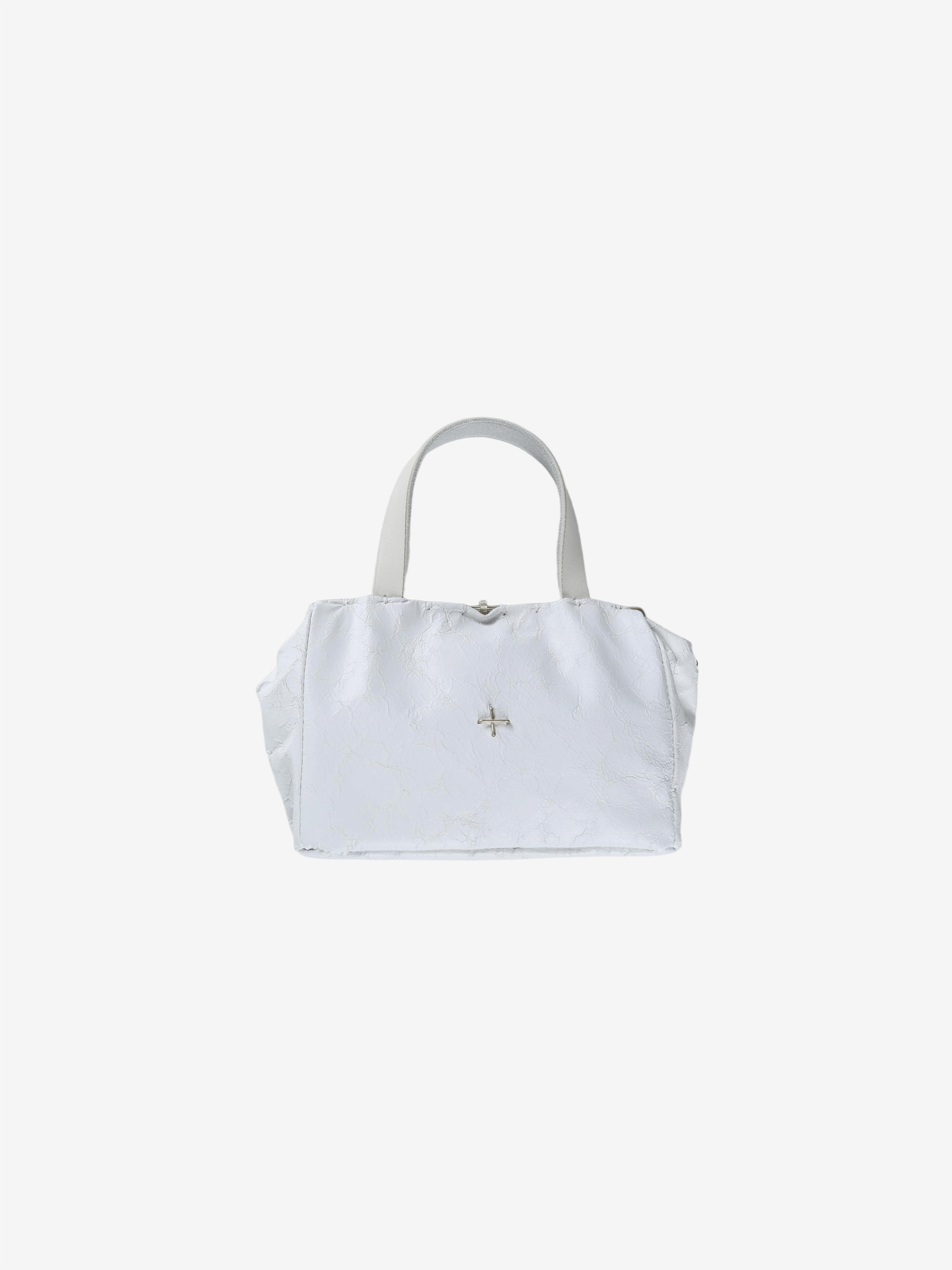 White bag, front view