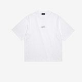 White t-shirt, front view