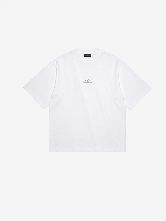 White t-shirt, front view