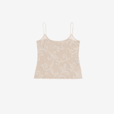Tan top, front view