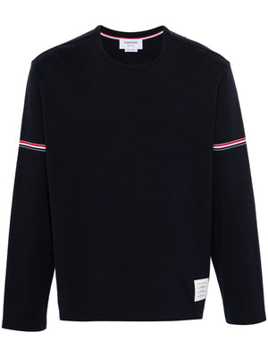 THOM BROWNE - Men Rugby Fit Long Sleeve Tee