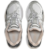 White sneakers, top view