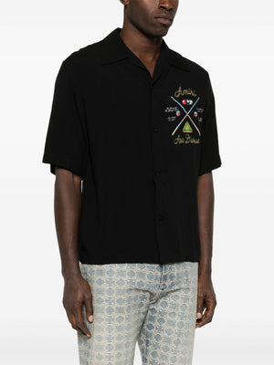 AMIRI - Men Pool Cue Bowling Shirt