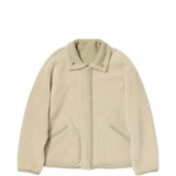 AURALEE - Women Merino Mouton Zip Blouson
