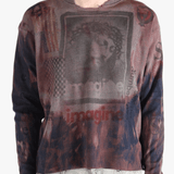 Grey top worn by a person, showing the top's fit