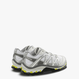 White sneakers, back view