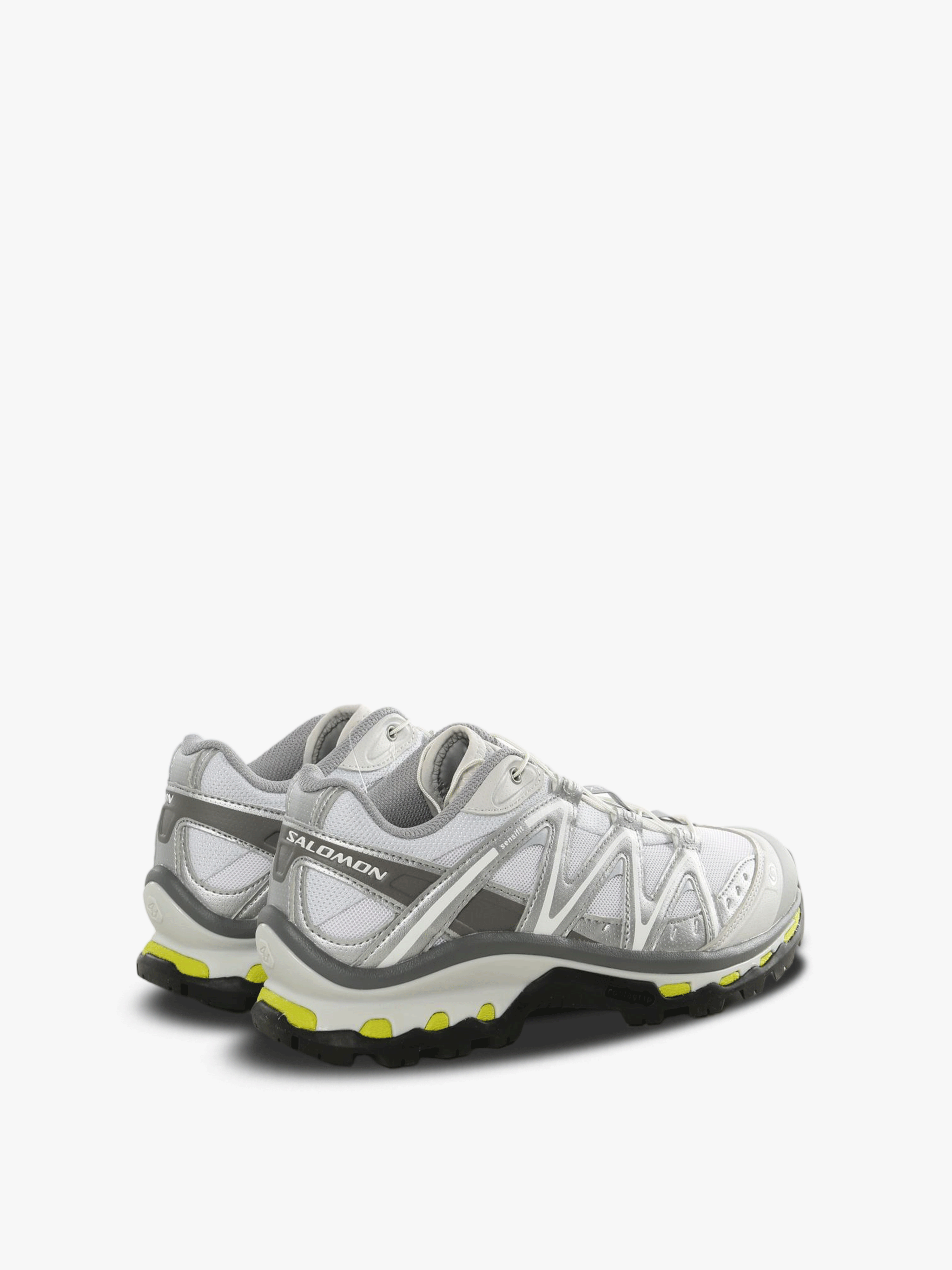 White sneakers, back view