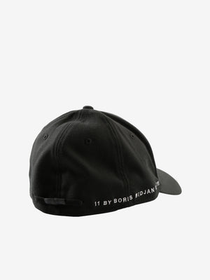 Black hat, back view