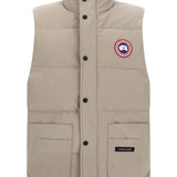 Tan jacket, front view