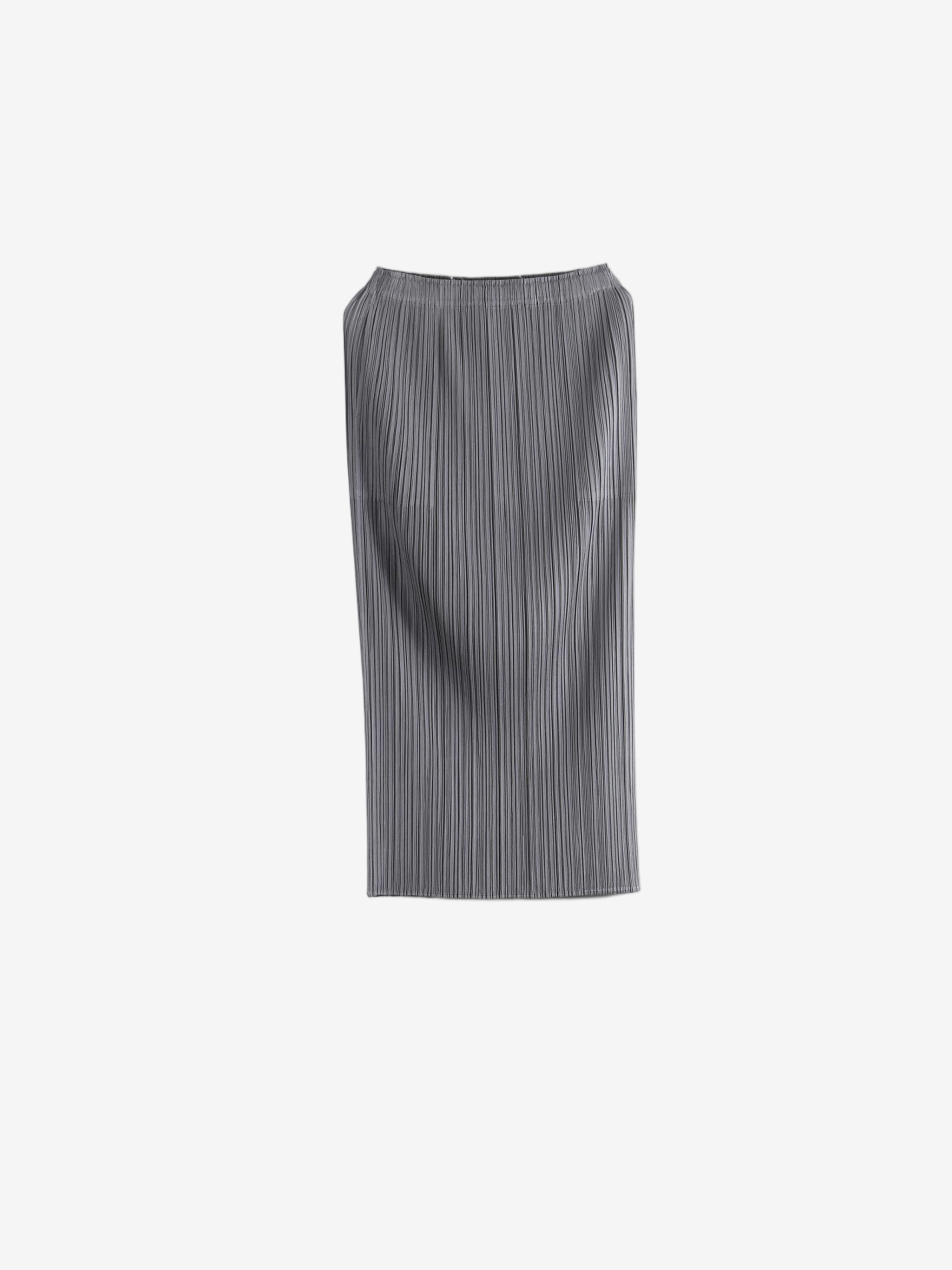 Grey skirt, front view