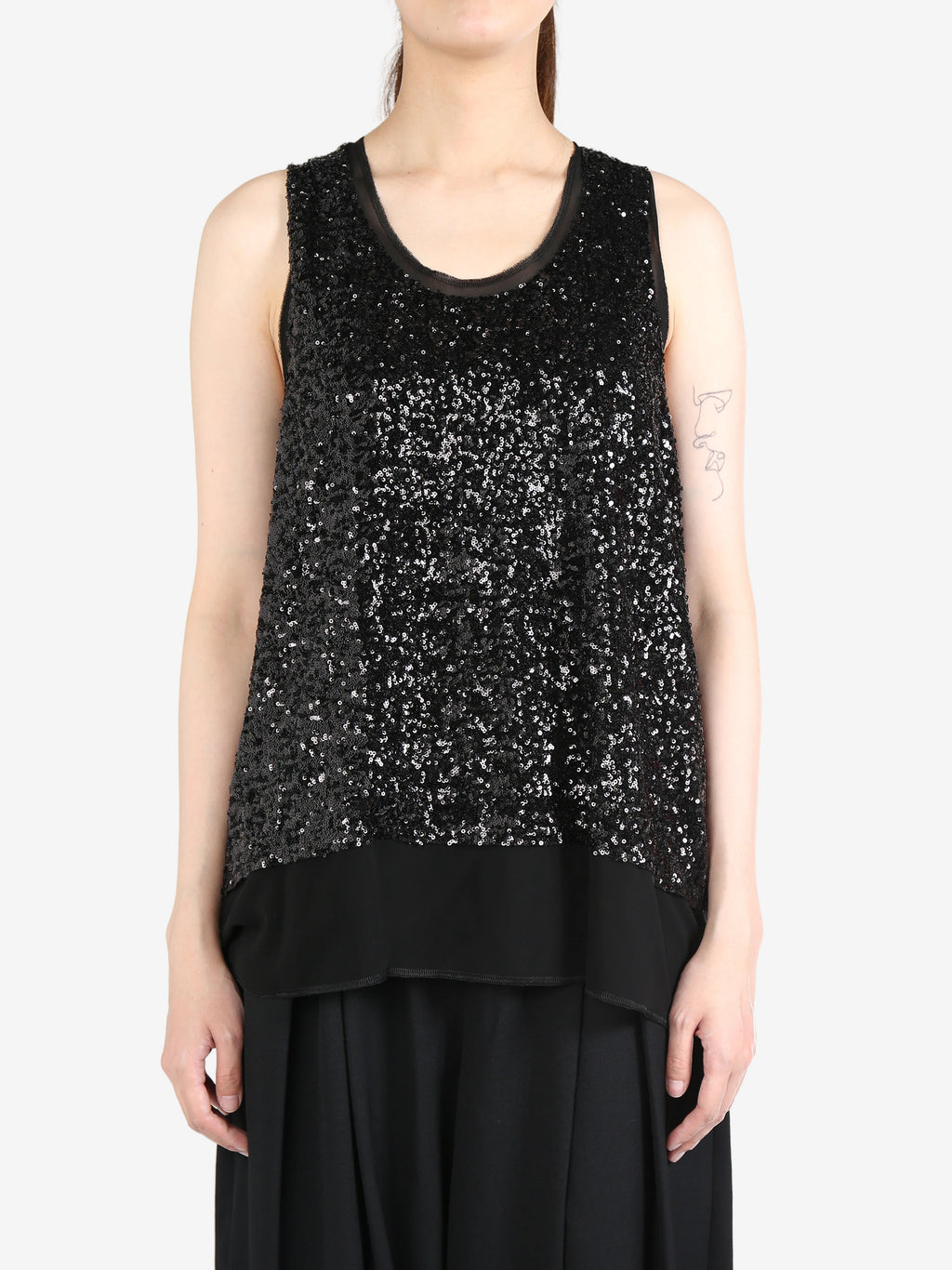 COMME DES GARCONS - Women Sparkle Tank Top