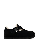 Black shoes, side view