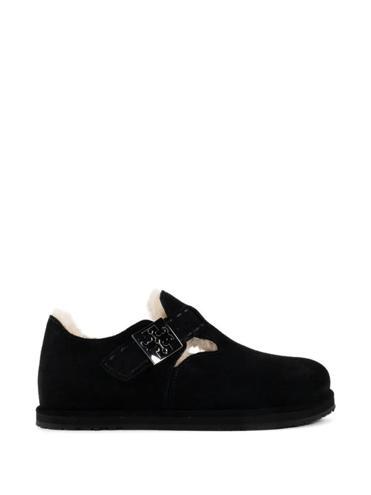 Black shoes, side view