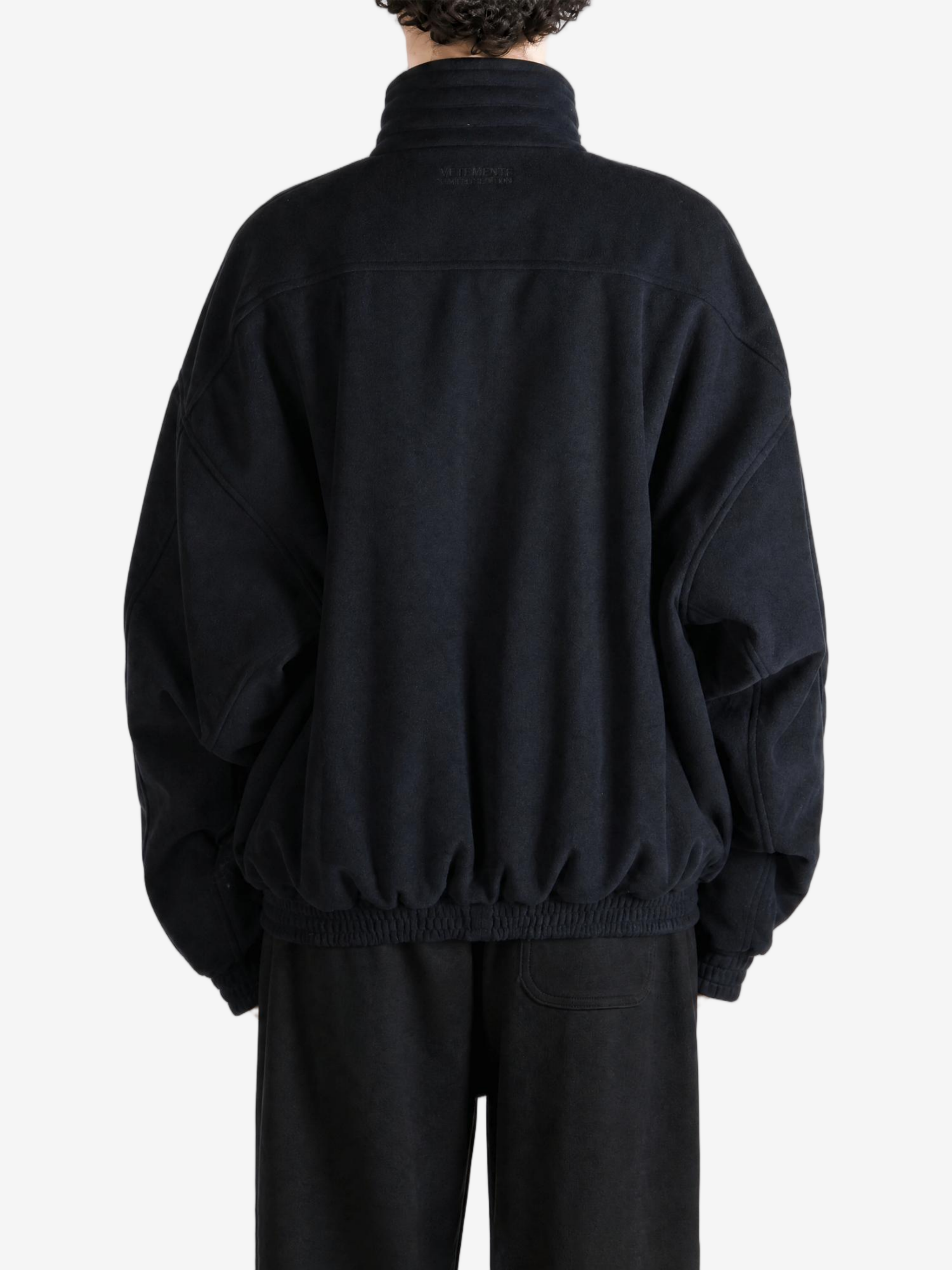 Black jacket, full body view