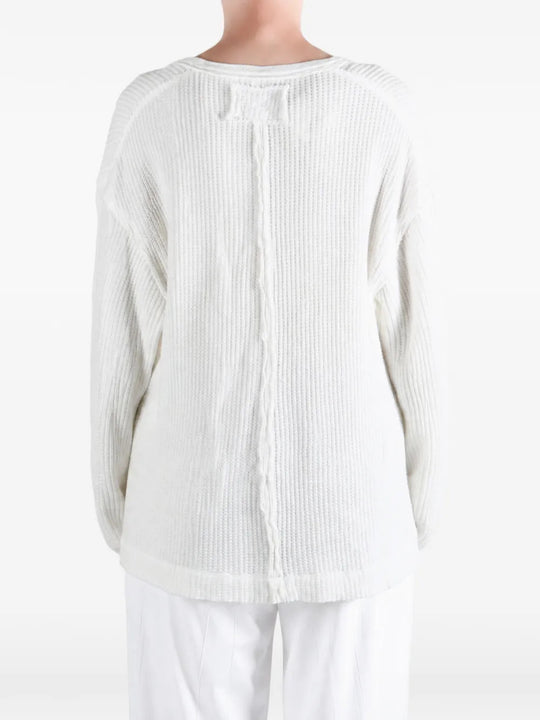White top, full body view