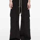 Black pants, full body view