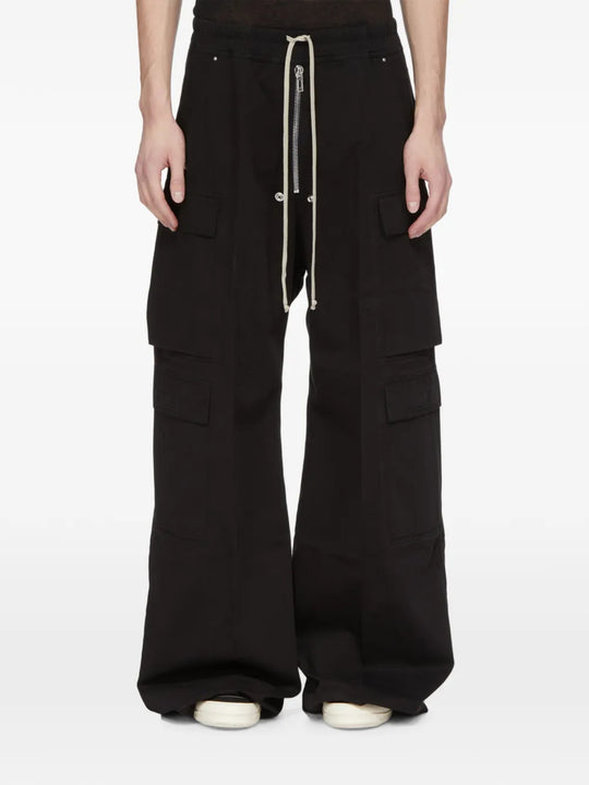 Black pants, full body view