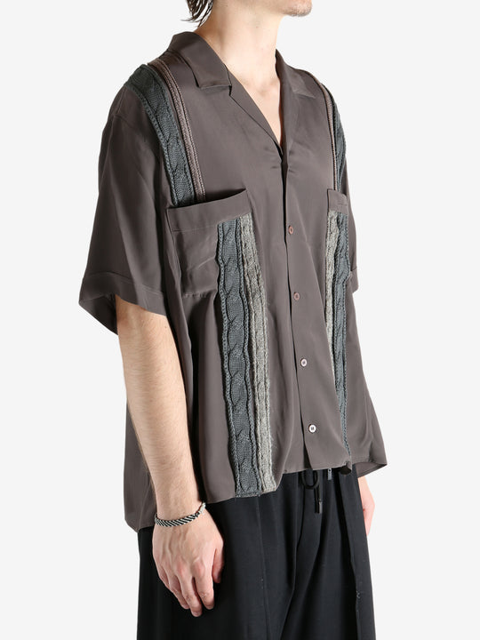 Bronwn T-shirt worn by a person, showing the T-shirt's fit