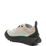 Tan sneaker, back view