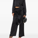 Black pants, full body view