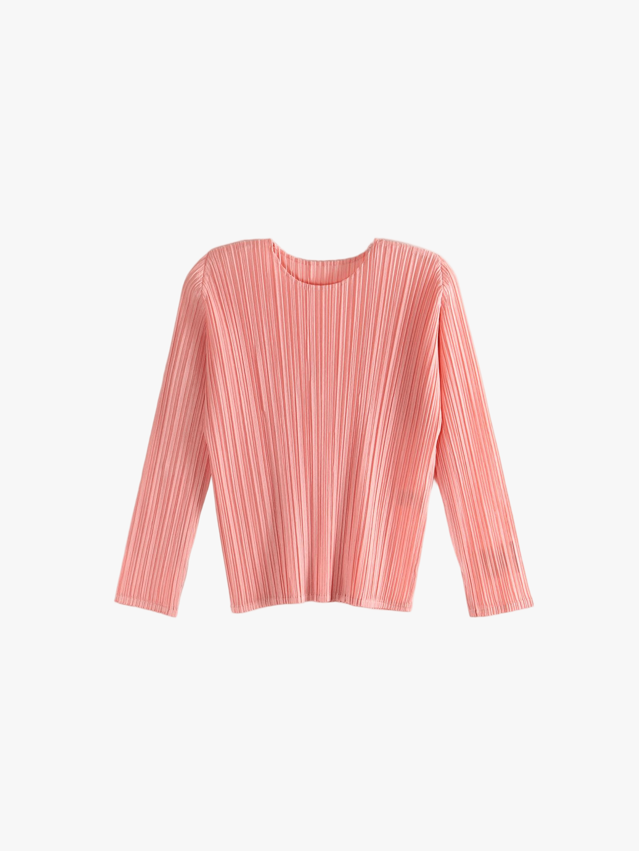 Pink shirt, front view