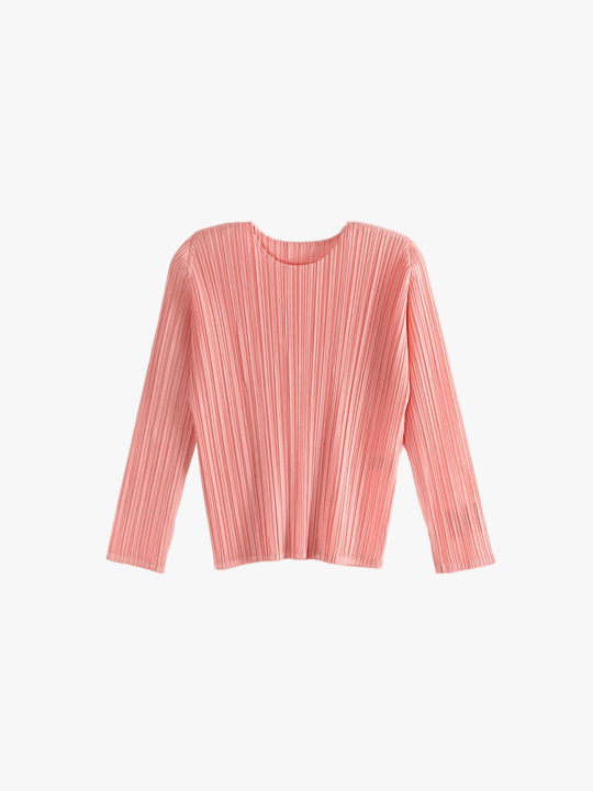 Pink shirt, front view