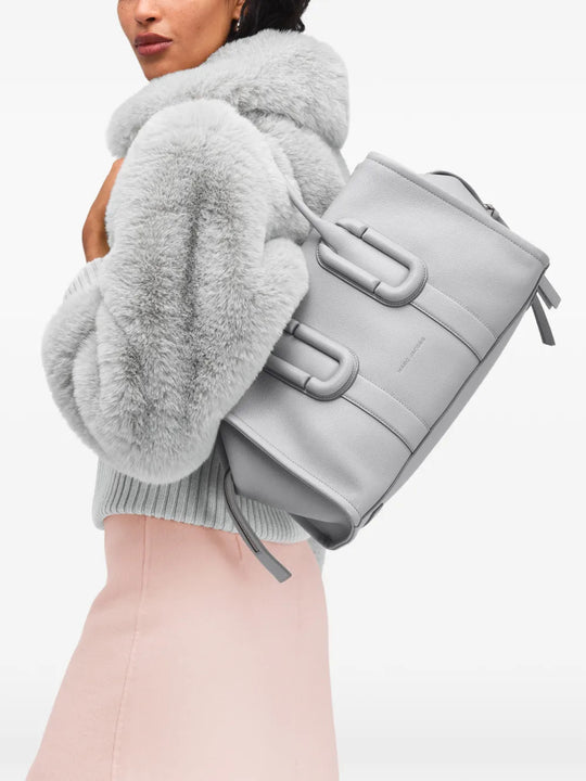 Grey bag, front view