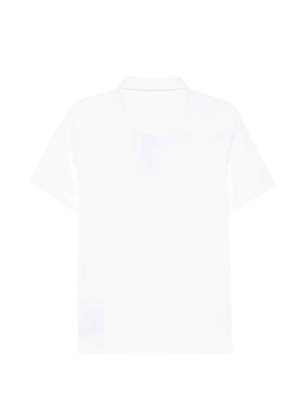 White shirt, back view