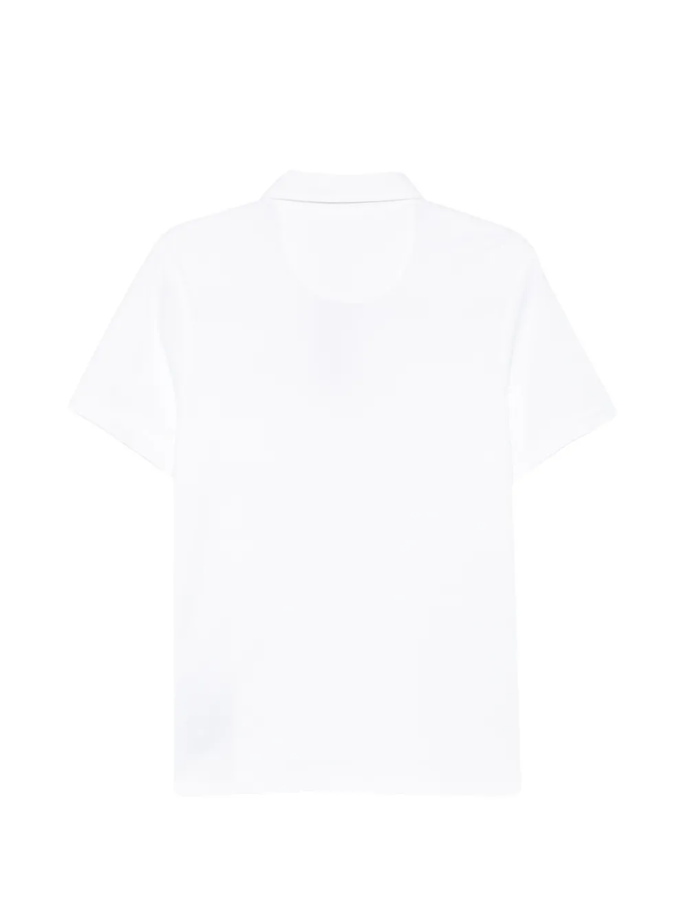 White shirt, back view