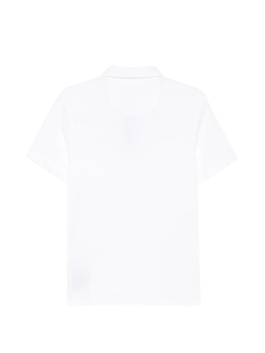 White shirt, back view