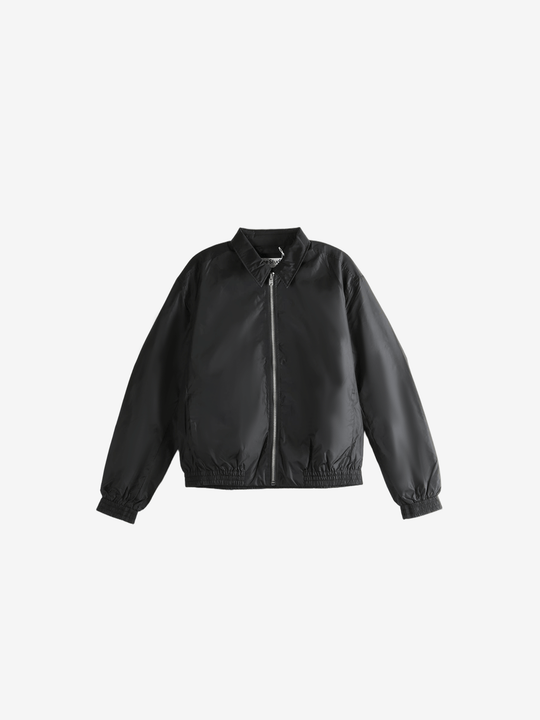 Black jacket, front view