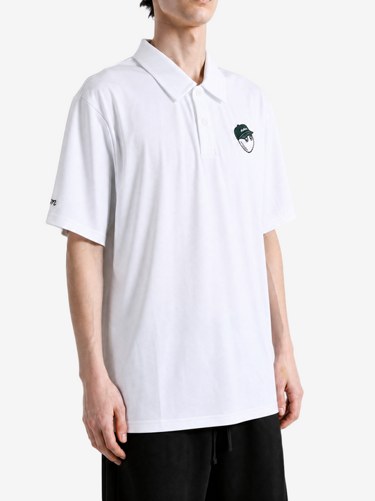 White shirt, full body view