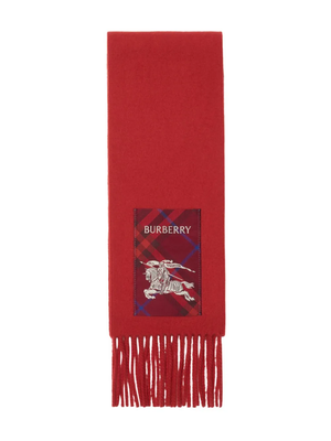 BURBERRY - Unisex Solid Label Scarf