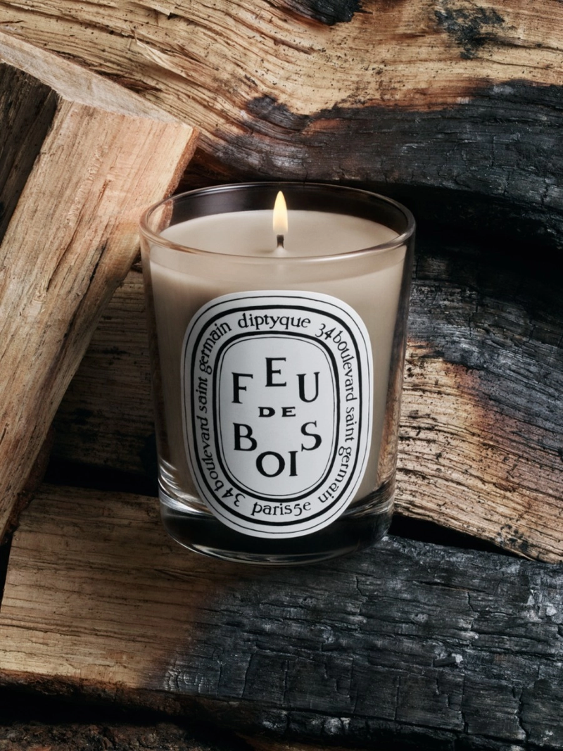 DIPTYQUE - Feu de Bois Wood Fire Small Candle